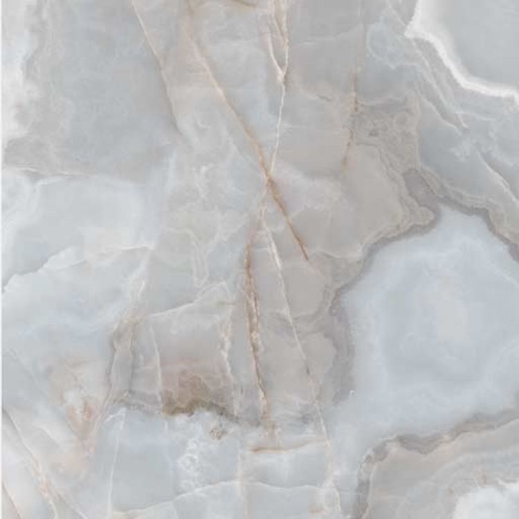 Elysium - Reves Series - 24 in. x 24 in. Glossy Rectified Porcelain Tile - Bleu