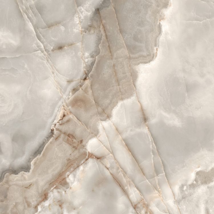 Elysium - Reves Series - 24 in. x 24 in. Matte Rectified Porcelain Tile - Noisette