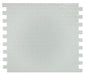 Elysium - Ripple 11.75 in. x 11.75 in. Glass Mosaic - Clear Grey