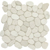 See Arizona Tile - Flat Pebble Mosaic - Ivory