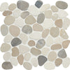 See Arizona Tile - Flat Pebble Mosaic - Warm Blend