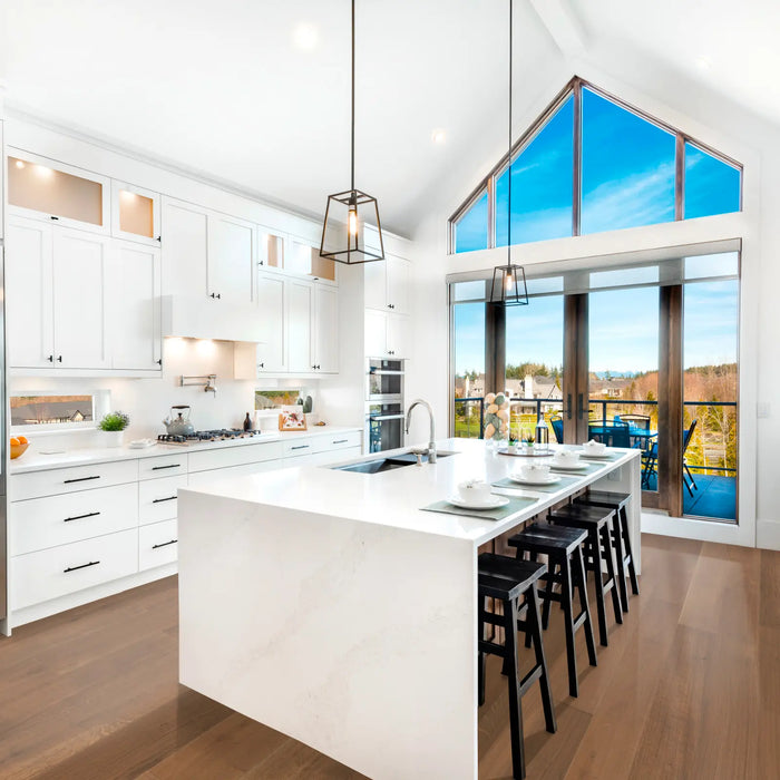 CALI Floors - Cellar Engineered Hardwood - Burgundy Blend Room sCene