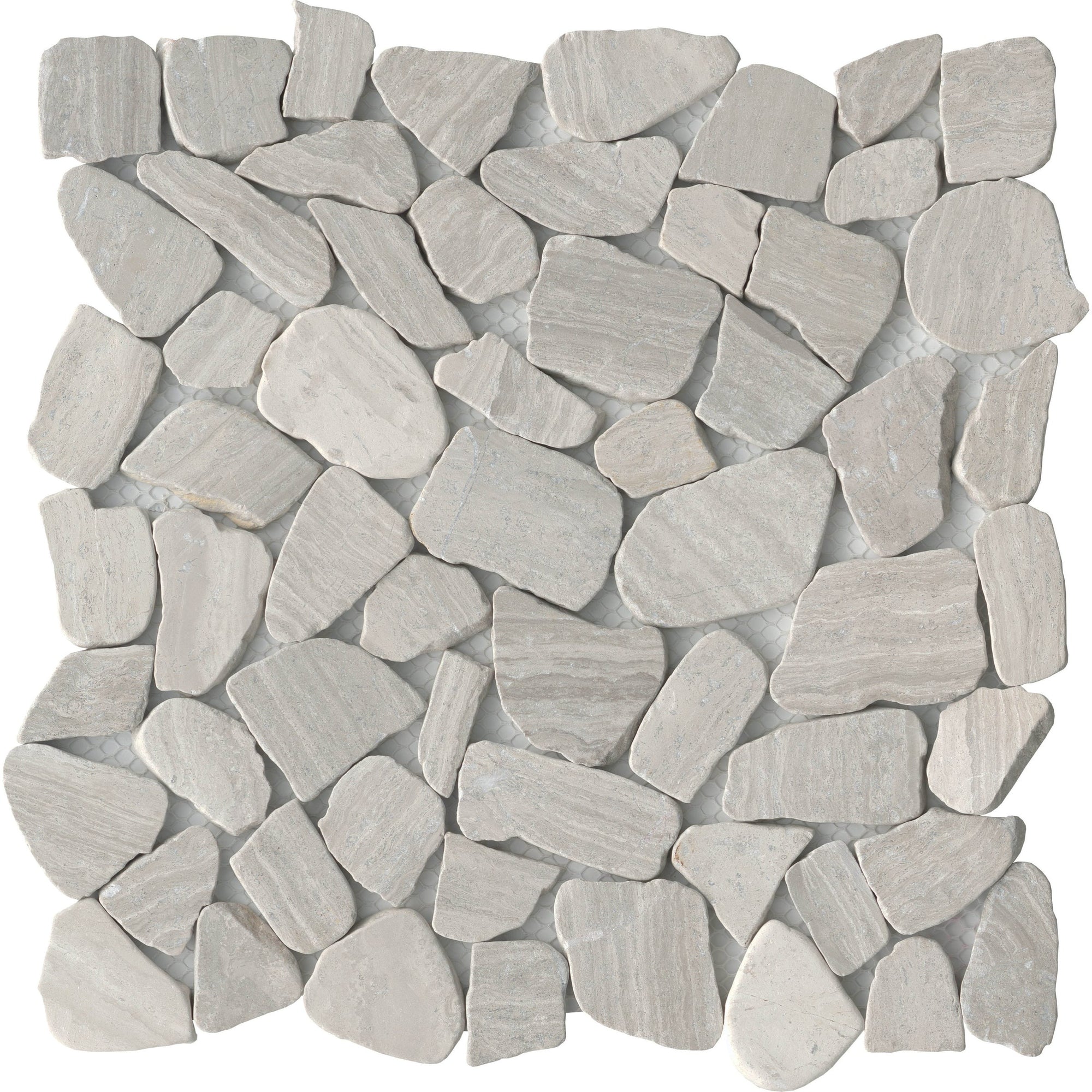 Emser Tile - Cultura 12" x 12" Pebbles Mosaic - Cream