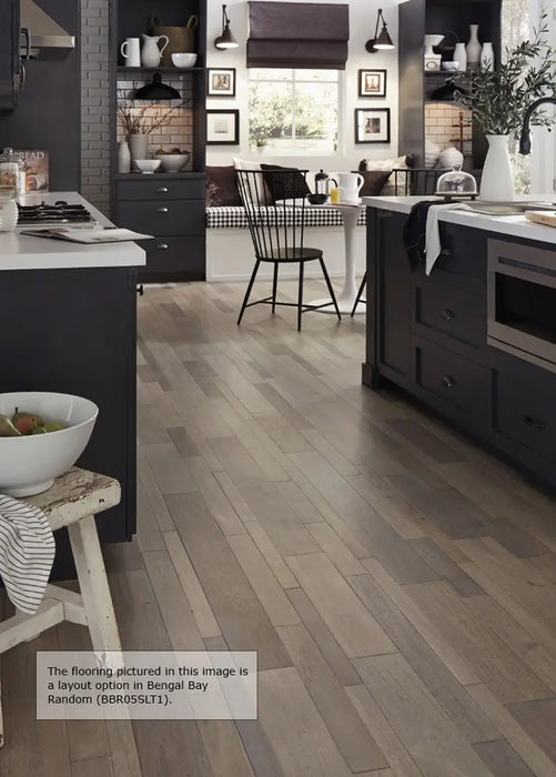 Mannington - Bengal Bay Collection - 5 in. Engineered Hardwood - Salt