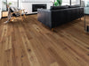 Anderson Tuftex Hardwood - Imperial Pecan - Engineered Hickory Hardwood - Wheat floor installation