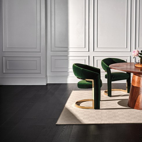 Anderson Tuftex Hardwood - Ravenwood - Engineered White Oak - Onyx Installed 2