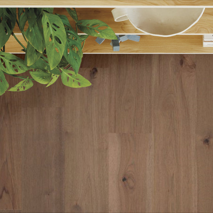 Anderson Tuftex Hardwood - Imperial Pecan - Engineered Hickory Hardwood - Fawn floor installation