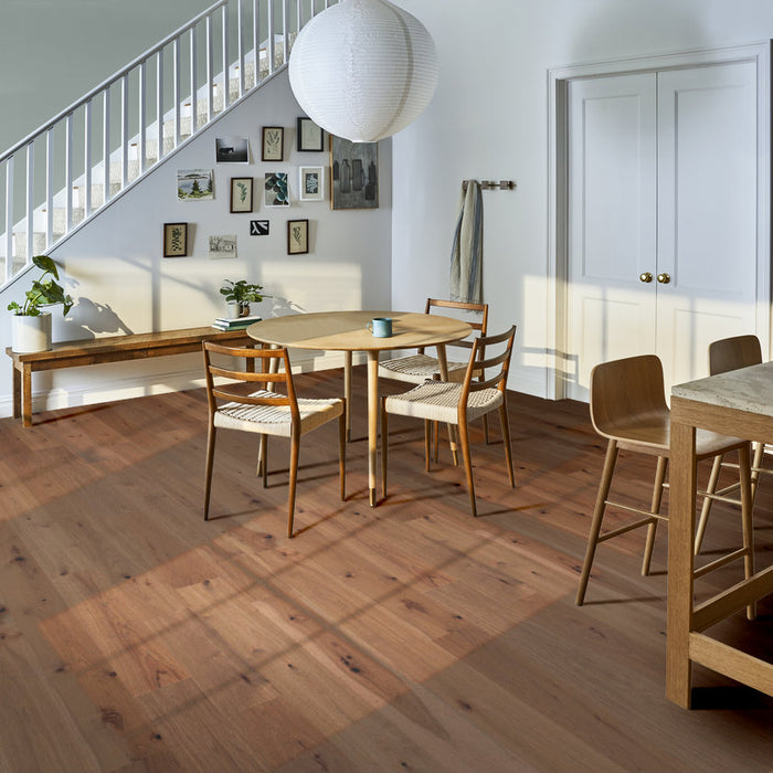Anderson Tuftex Hardwood - Imperial Pecan - Engineered Hickory Hardwood - Fawn floor installation