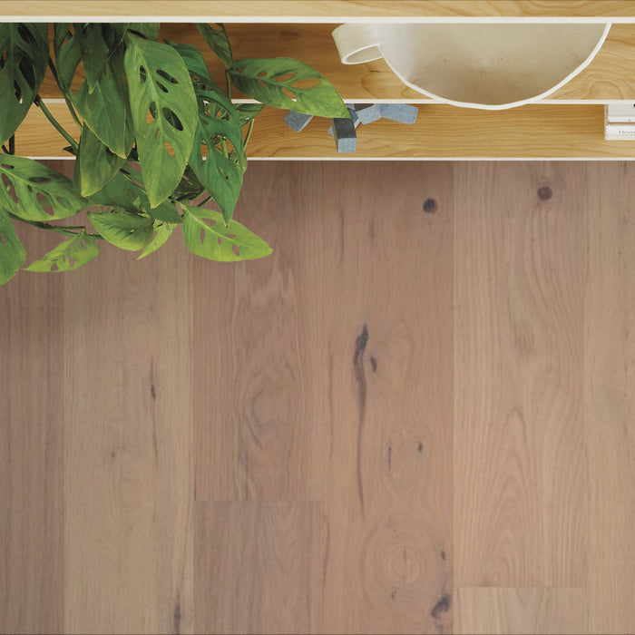 Anderson Tuftex Hardwood - Imperial Pecan - Engineered Hickory Hardwood - Barley floor installation