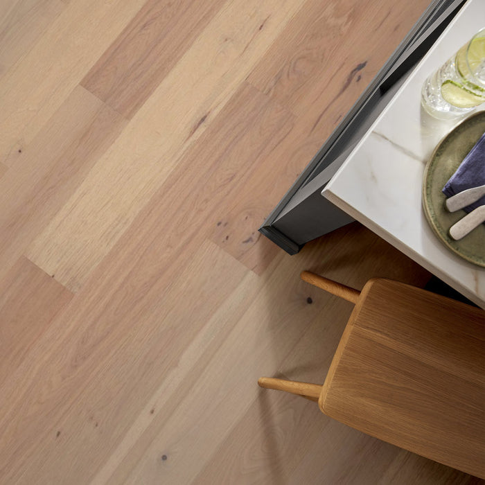 Anderson Tuftex Hardwood - Imperial Pecan - Engineered Hickory Hardwood - Barley floor installation