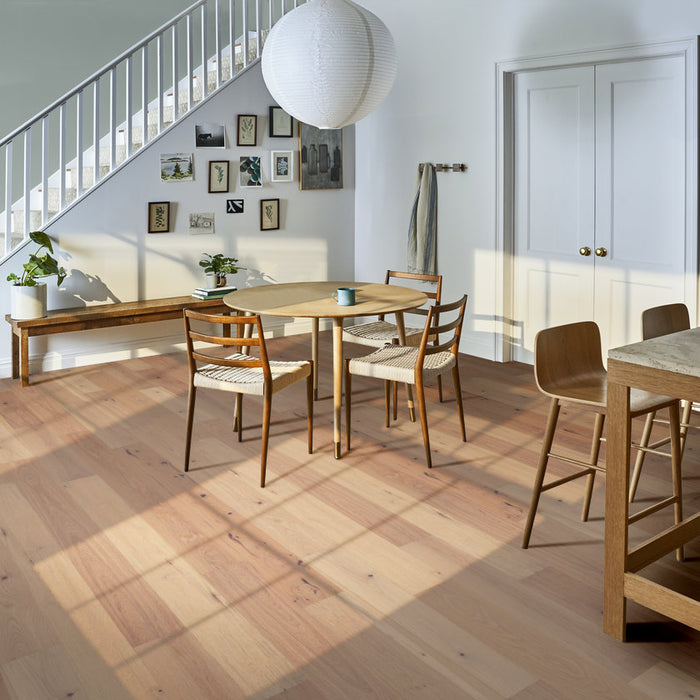 Anderson Tuftex Hardwood - Imperial Pecan - Engineered Hickory Hardwood - Barley floor installation