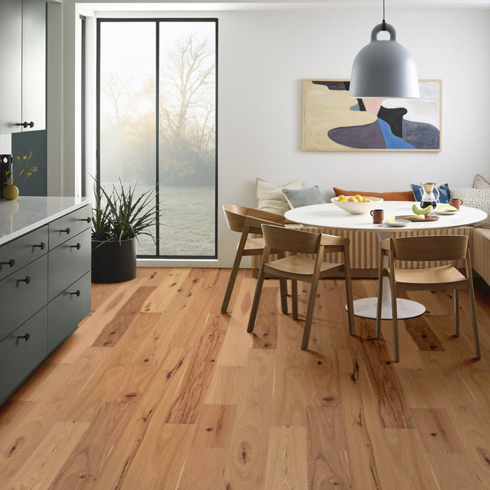 Anderson Tuftex Hardwood - Imperial Pecan - Engineered Hickory Hardwood - Harvest floor installation