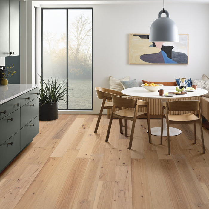 Anderson Tuftex Hardwood - Imperial Pecan - Engineered Hickory Hardwood - Linen floor installation