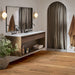 Anderson Tuftex Hardwood - Imperial Pecan - Engineered Hickory Hardwood - Flaxen floor installation
