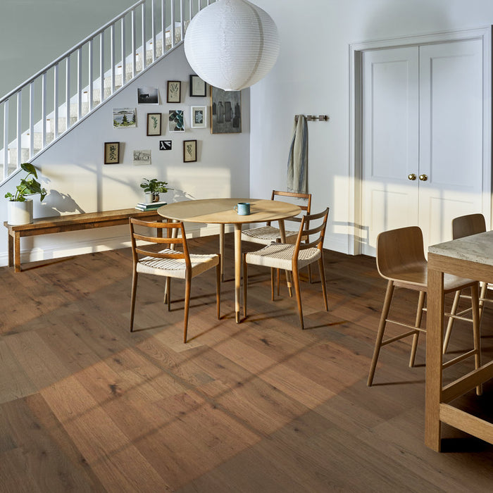 Anderson Tuftex Hardwood - Imperial Pecan - Engineered Hickory Hardwood - Hazel floor installation