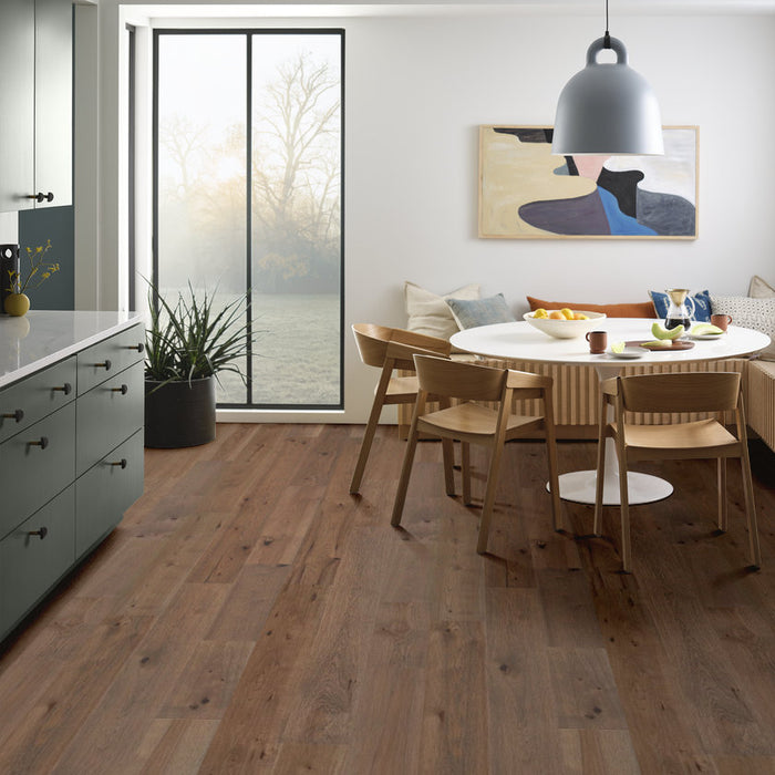 Anderson Tuftex Hardwood - Imperial Pecan - Engineered Hickory Hardwood - Mushroom floor installation