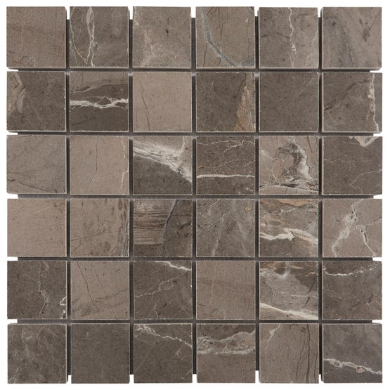 Floors 2000 - Absolute 2 in. x 2 in. Matte Porcelain Mosaic - Brown