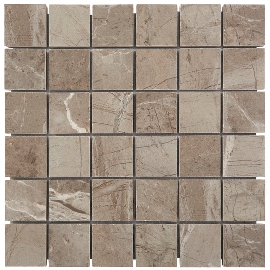 Floors 2000 - Absolute 2 in. x 2 in. Matte Porcelain Mosaic - Taupe