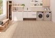 Maniscalco - Alhambra 8 in. x 8 in. Porcelain Deco Tile - Tessina floor installation