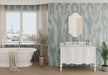 Maniscalco - Alhambra 2.5 in. x 8 in. Ceramic Tile - Lago Mix wall installation