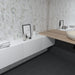 MTD - Argos Collection - 4.5 in. x 9 in. Porcelain Wall Tile - Calacatta Gold Installed 2