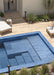 Rondine - Iridescent Collection - 2 in. x 18 in. Porcelain Tile - Blue Installed