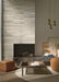Rondine - Iridescent Collection - 2 in. x 18 in. Porcelain Tile - Grey Installed