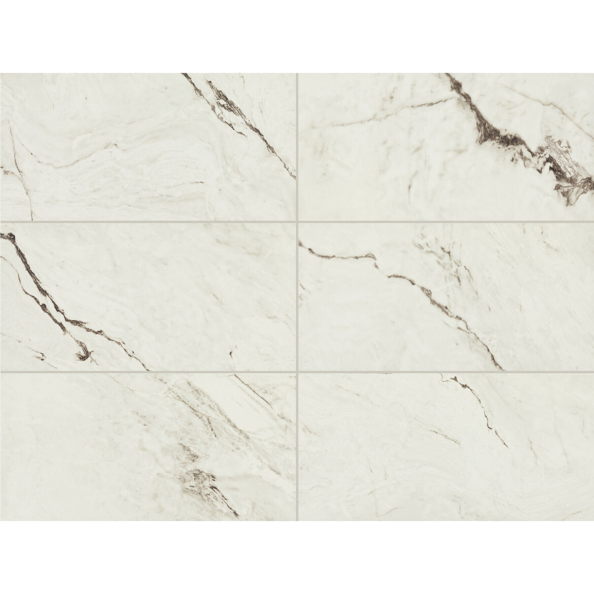 American Olean - Foyer 12 in. x 24 in. Colorbody Porcelain Tile - Matte Summit Variation View