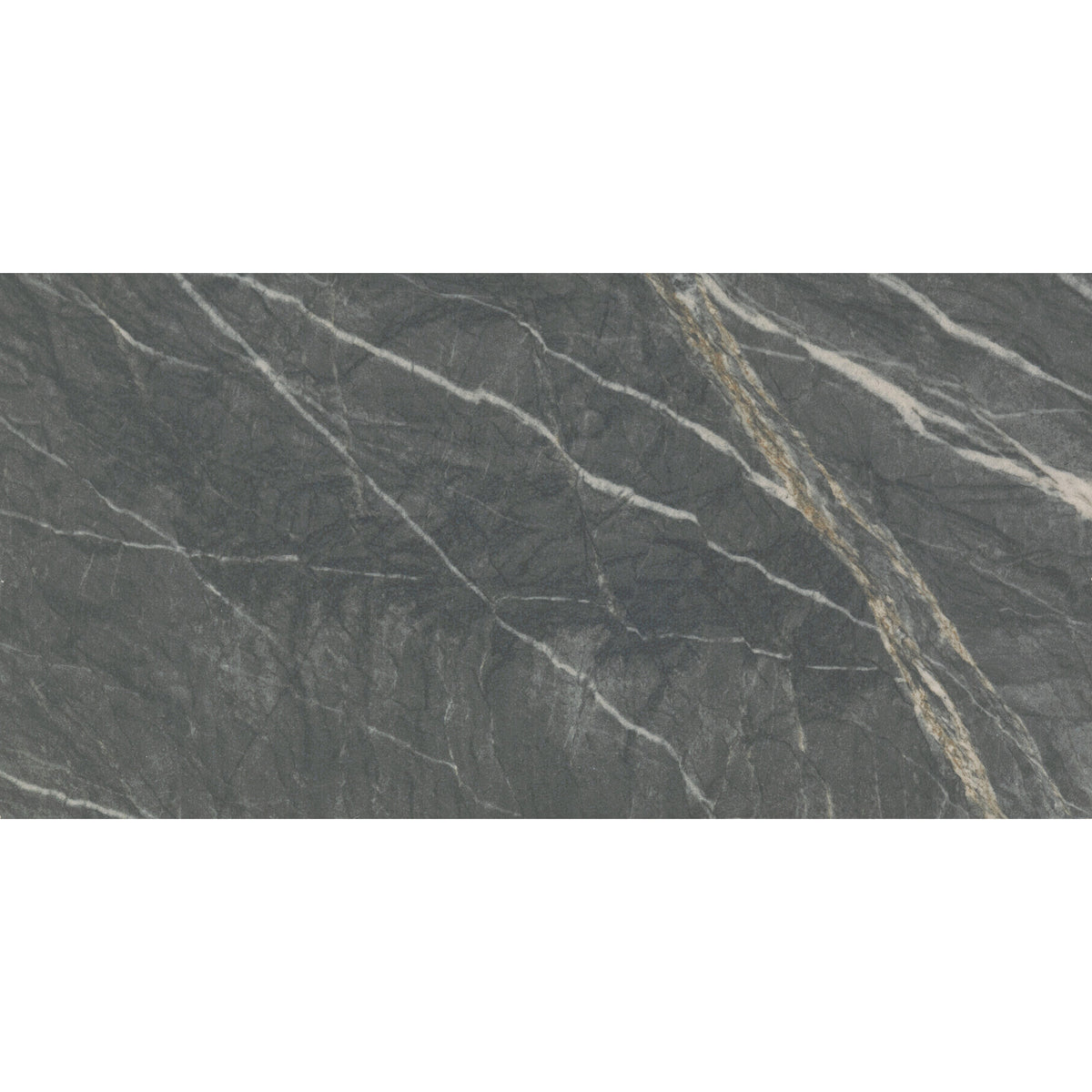 American Olean - Foyer 12 in. x 24 in. Colorbody Porcelain Tile - Polished Steely