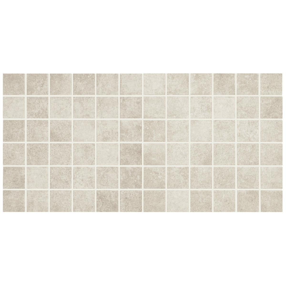 American Olean - Historic Limestone - 2&quot; x 2&quot; - Glazed Ceramic Mosaic - Tradition - Matte