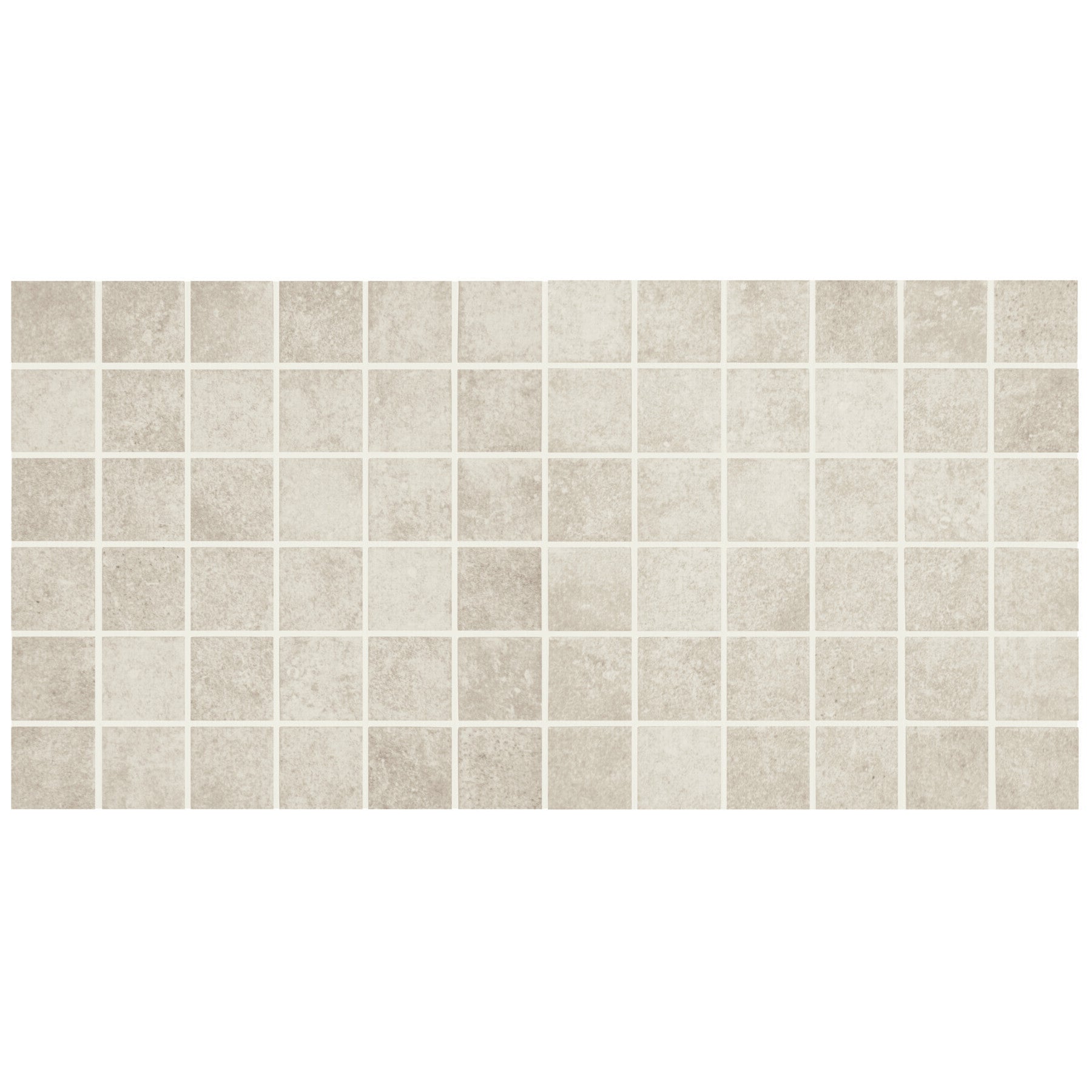 American Olean - Historic Limestone - 2" x 2" - Glazed Ceramic Mosaic - Tradition - Matte