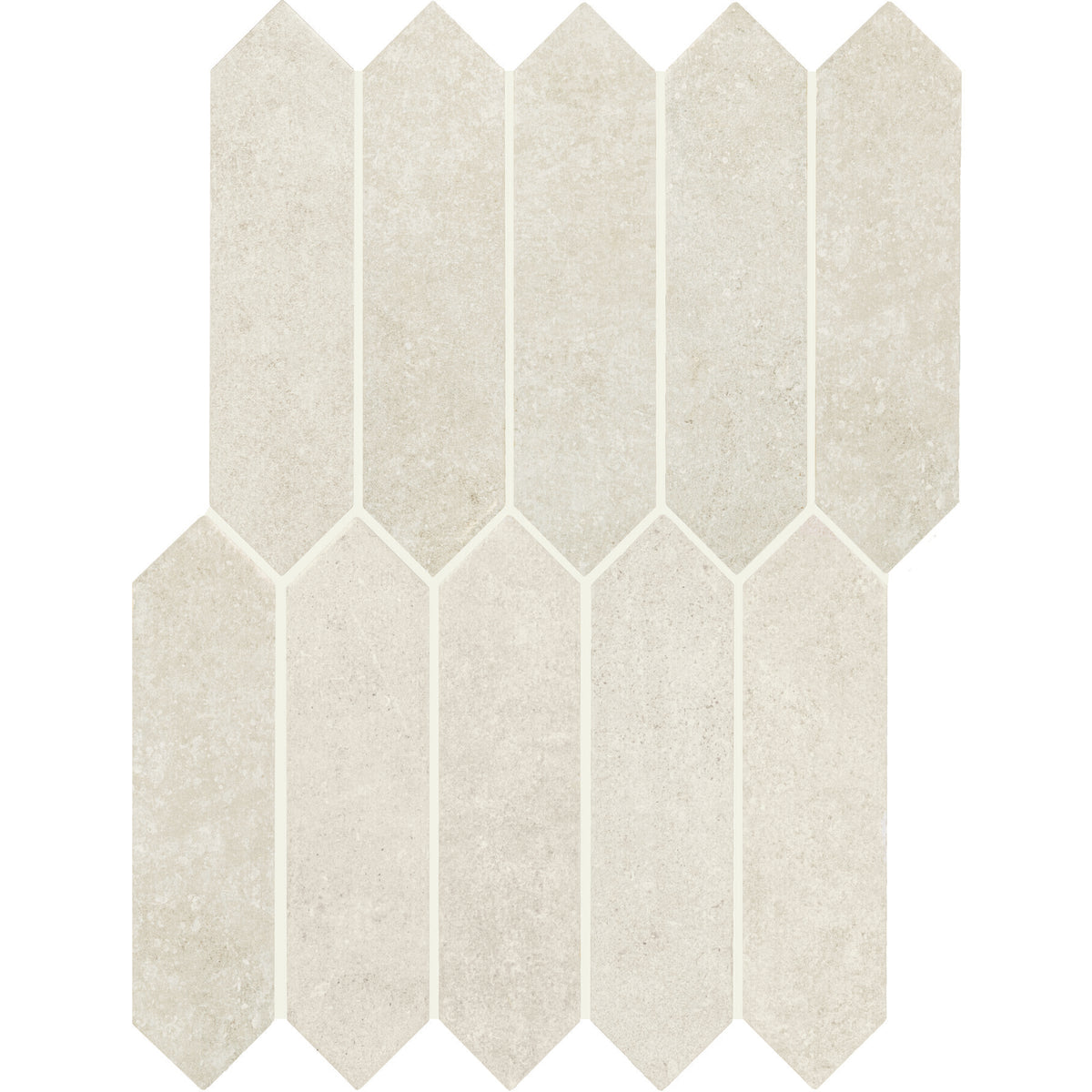 American Olean - Historic Limestone - 3&quot; x 12&quot; Picket - Glazed Ceramic Tile - Tradition - Matte