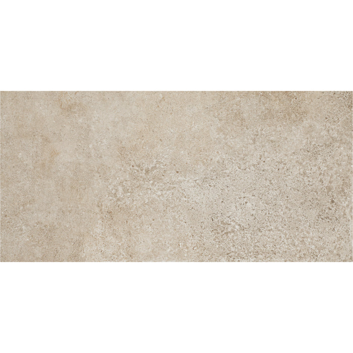 American Olean - Historic Limestone - 24" x 48" - Glazed Porcelain Tile - Native - Matte