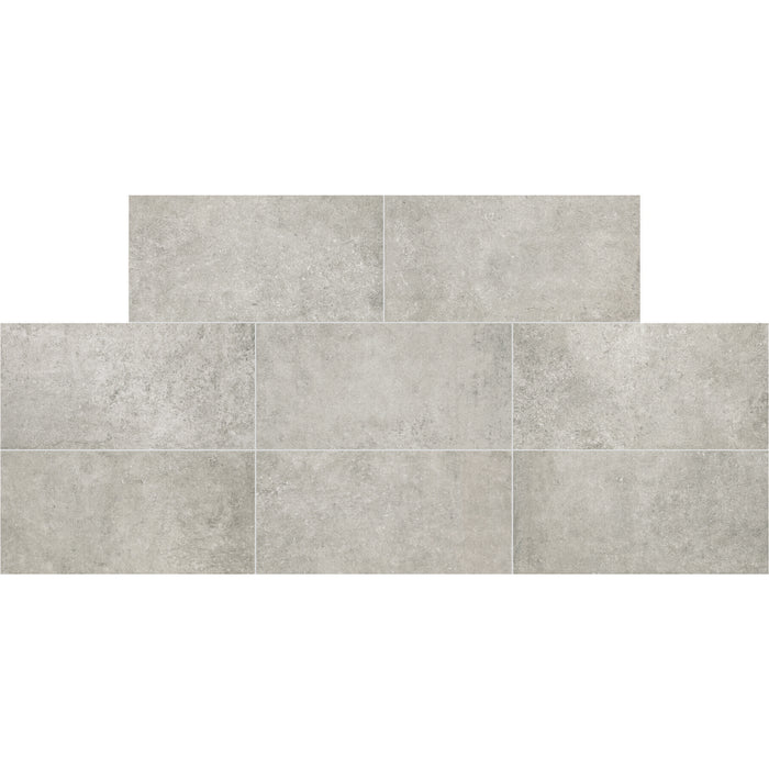 American Olean - Historic Limestone - 12" x 24" - Glazed Porcelain Tile - Lineage - Matte