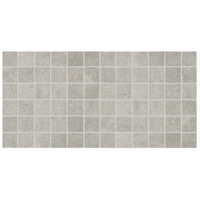 American Olean - Historic Limestone - 2" x 2" - Glazed Ceramic Mosaic - Lineage - Matte