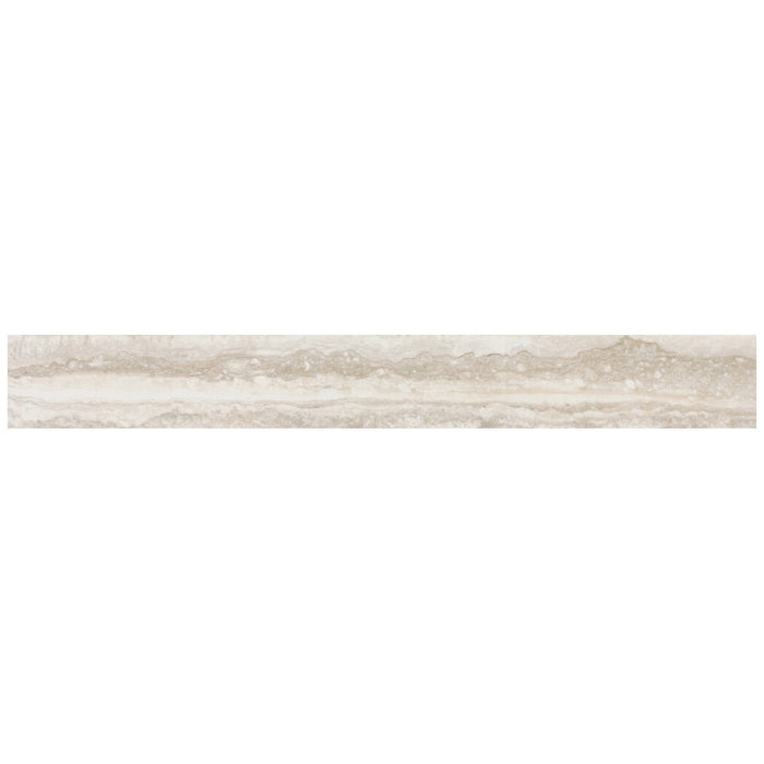 American Olean - Reservorio - 3" x 24" - Porcelain Bullnose Tile Trim - Pebblestone - Matte