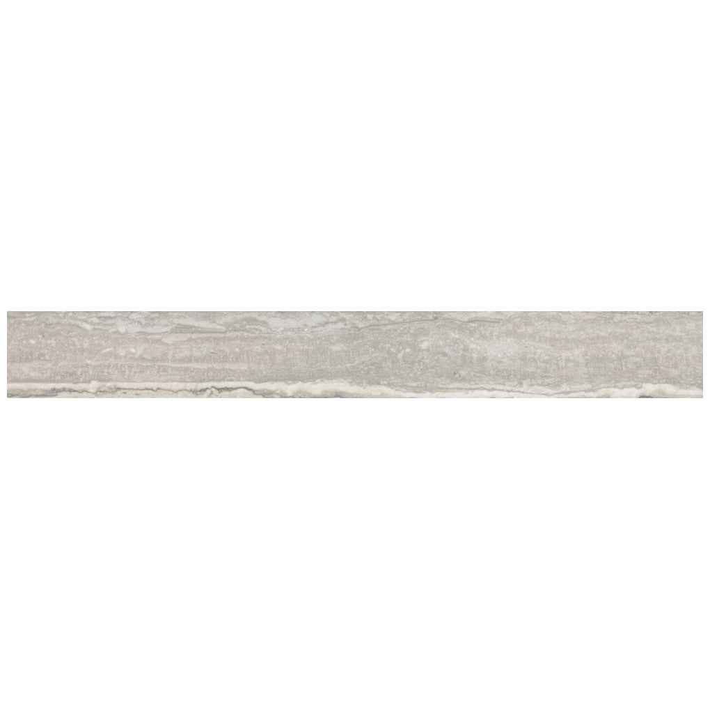 American Olean - Reservorio - 3" x 24" - Porcelain Bullnose Tile Trim - Mineral - Matte