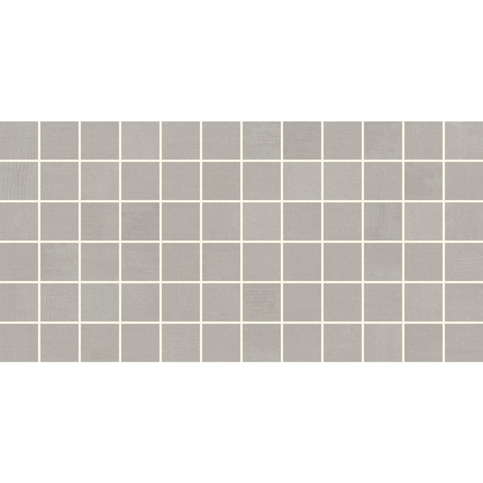 American Olean - Subtle Strands 3 in. x 3 in. Colorbody Porcelain Mosaic - Breeze