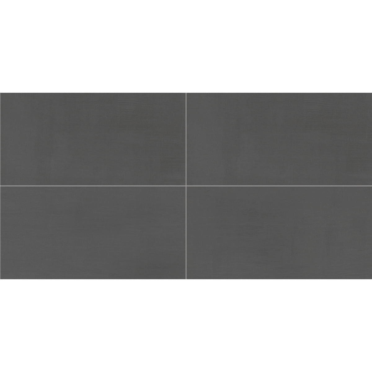 American Olean - Subtle Strands 12 in. x 24 in. Colorbody Porcelain Tile - Charcoal