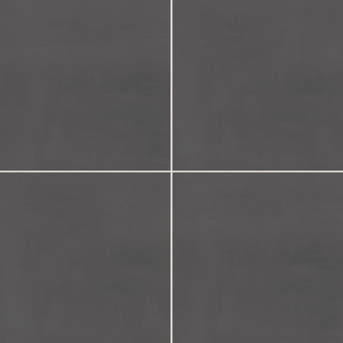 American Olean - Subtle Strands 24 in. x 24 in. Colorbody Porcelain Tile - Charcoal