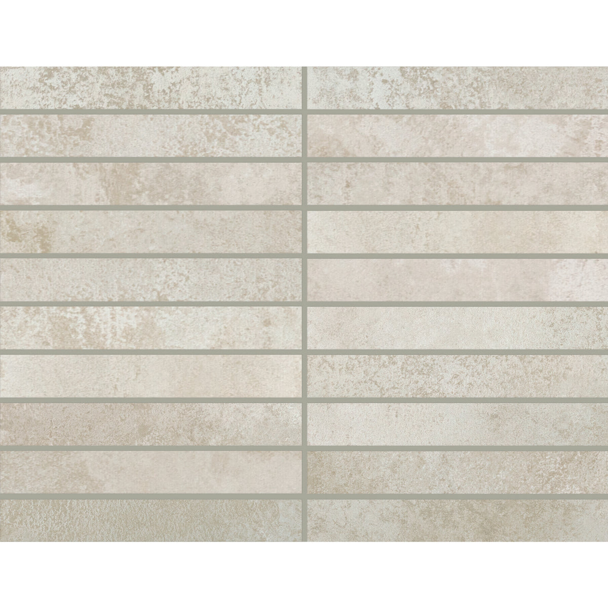 American Olean - Urban Essence - 1&quot; x 6&quot; - Porcelain Mosaic - Pumice - Matte