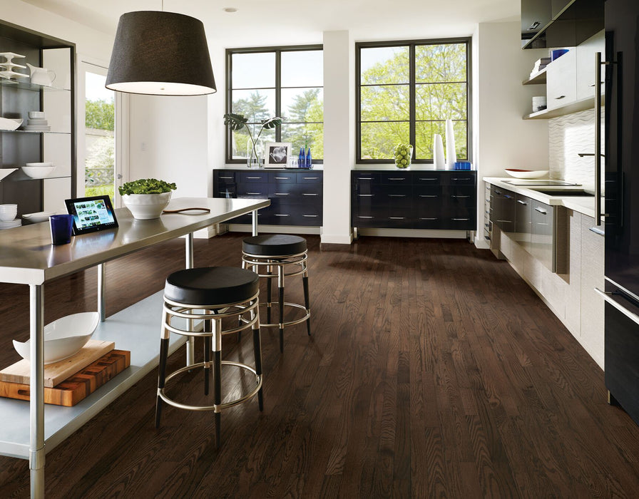 Hartco - Prime Harvest Solid Hardwood - Cocoa Bean 2.25" Room