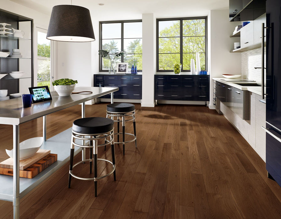 Hartco - Prime Harvest Solid Hardwood - Forest Brown 5" - Low Gloss Room