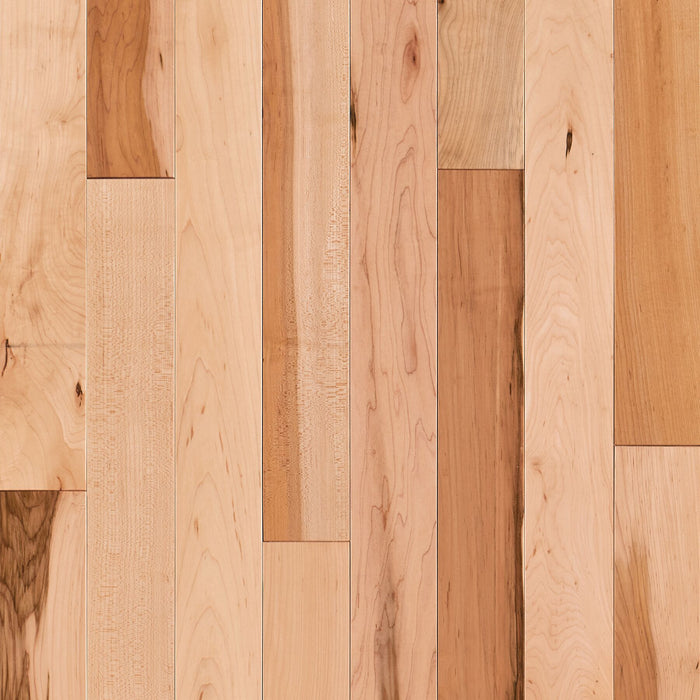 Hartco - Prime Harvest Maple Solid Hardwood - Country Natural 3.25" - Low Gloss