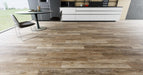 Diamond Surfaces - Aquashield Plus Collection 9 in. x 60 in. Luxury Vinyl - Sunset Oak floor installation