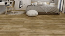 Diamond Surfaces - Aquashield Collection 7 in. x 48 in. Luxury Vinyl - Toasted Oak floor installation