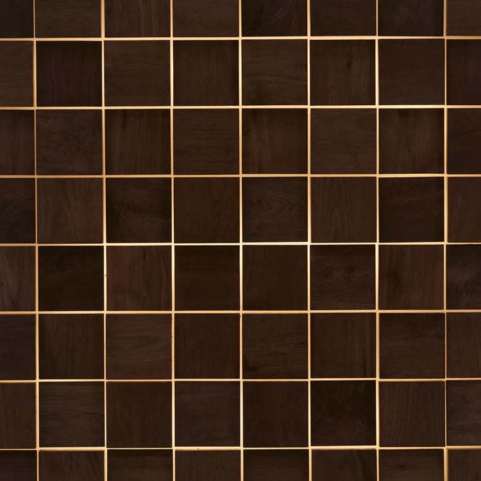 DuChateau - Celestio Legno - Cobble Wall Coverings - Darkened Walnut
