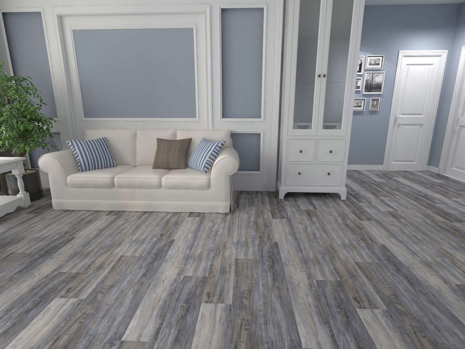 Diamond Surfaces - Aquashield HD Collection 9 in. x 60 in. Luxury Vinyl - Adirondack floor installation