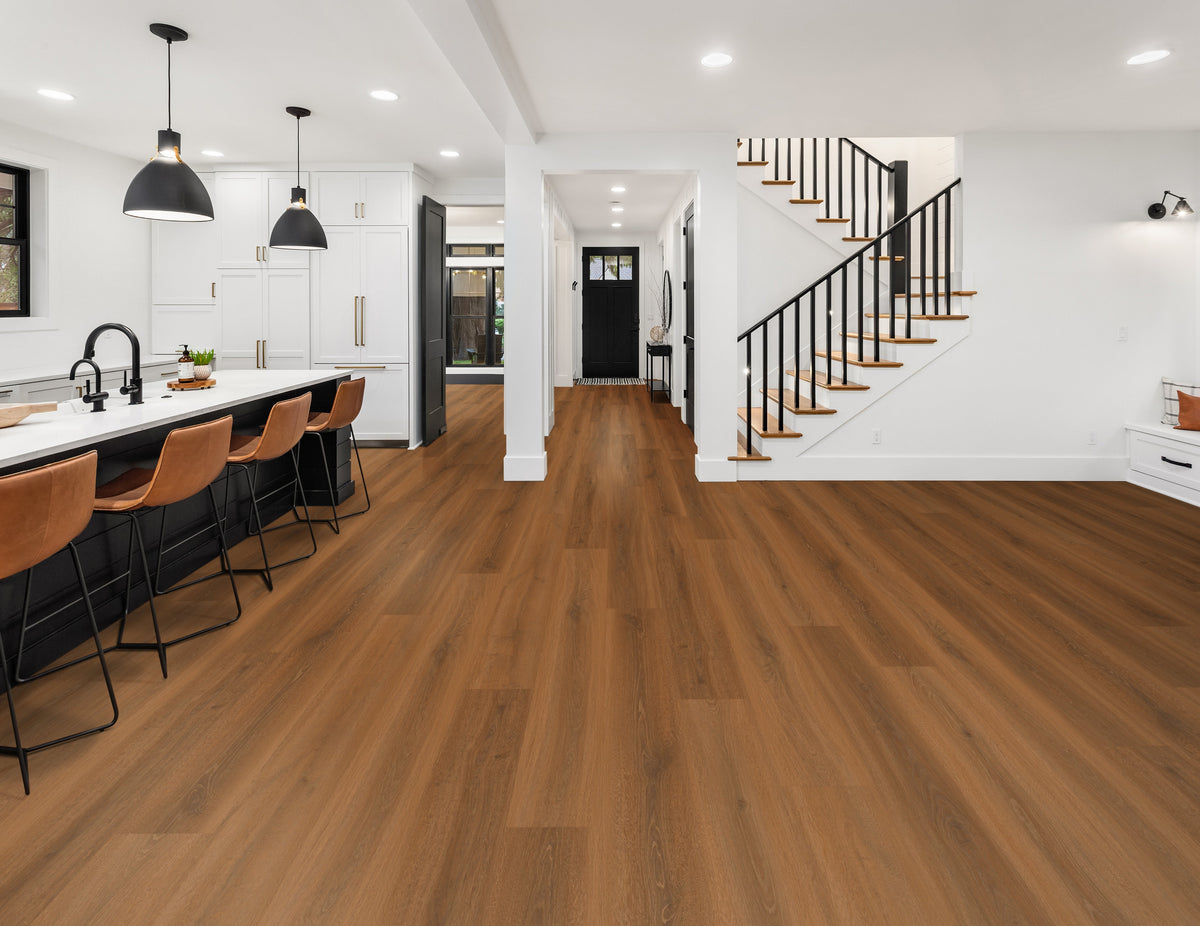 Floors 2000 - Adirondacks Collection 8 in. x 60 in. Laminate Plank - Maple floor installation