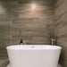 Arizona Tile - Aequa Series - 8" x 32" Porcelain Tile - Tur wall installation